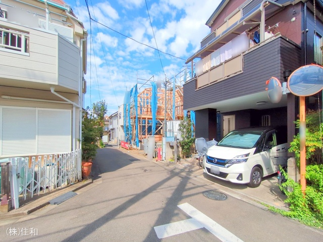 埼玉県入間郡三芳町大字藤久保の新築戸建て上棟写真 2025年9月29日撮影