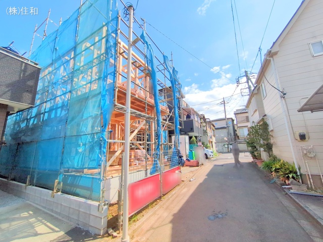 埼玉県入間郡三芳町大字藤久保の新築戸建て上棟写真 2025年9月29日撮影