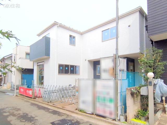 埼玉県入間郡三芳町大字藤久保の新築戸建て外構写真 2025年11月4日撮影