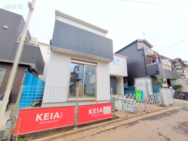 埼玉県入間郡三芳町大字藤久保の新築戸建て外構写真 2025年11月4日撮影