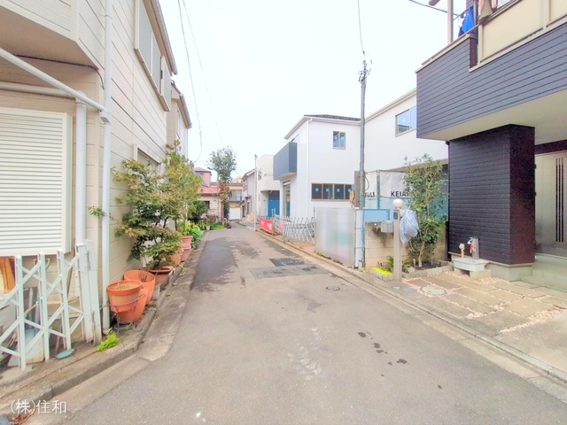 埼玉県入間郡三芳町大字藤久保の新築戸建て外構写真 2025年11月4日撮影