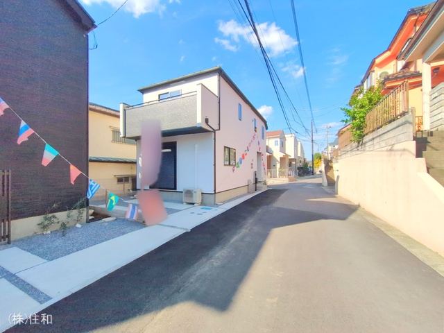 埼玉県富士見市山室２丁目の新築戸建て完成写真 2025年11月13日撮影