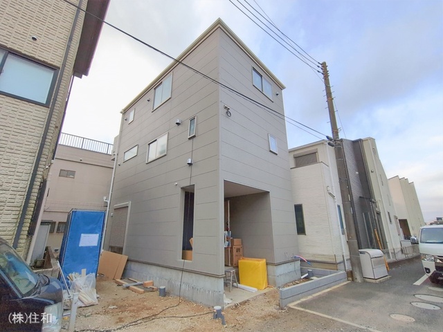 埼玉県朝霞市岡１丁目の新築戸建て外構写真 2026年2月23日撮影