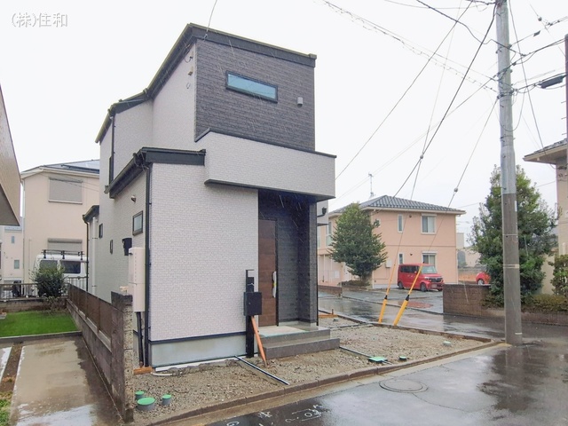 埼玉県富士見市大字水子の新築戸建て外構写真 2026年2月24日撮影