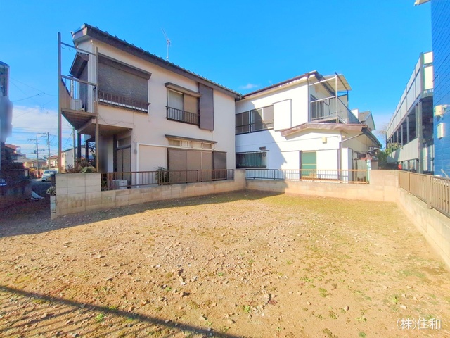 埼玉県朝霞市宮戸２丁目の土地更地・土地写真 2025年12月4日撮影