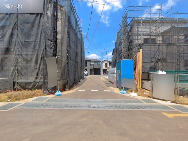 埼玉県朝霞市膝折町3丁目の新築戸建て完成写真 2026年5月24日撮影