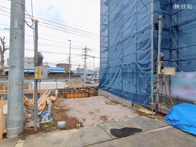 埼玉県朝霞市膝折町3丁目の新築戸建て基礎写真 2026年2月17日撮影