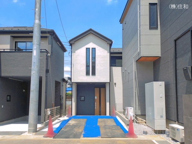 埼玉県朝霞市膝折町3丁目の新築戸建て完成写真 2026年5月24日撮影
