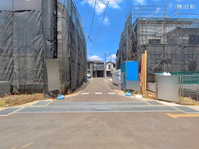 埼玉県朝霞市膝折町3丁目の新築戸建て完成写真 2026年5月24日撮影