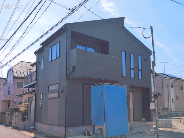 埼玉県富士見市渡戸２丁目の新築戸建て外構写真 2026年4月2日撮影