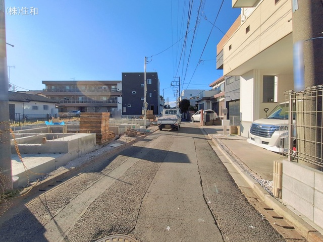 埼玉県朝霞市仲町１丁目の新築戸建て基礎写真 2026年1月20日撮影