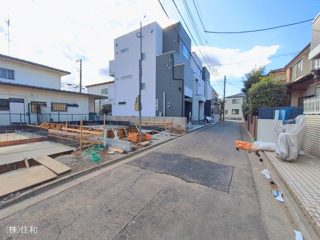 埼玉県入間郡三芳町大字藤久保の新築戸建て基礎写真 2026年1月20日撮影