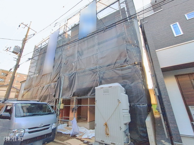 埼玉県入間郡三芳町大字藤久保の新築戸建て上棟写真 2026年2月15日撮影