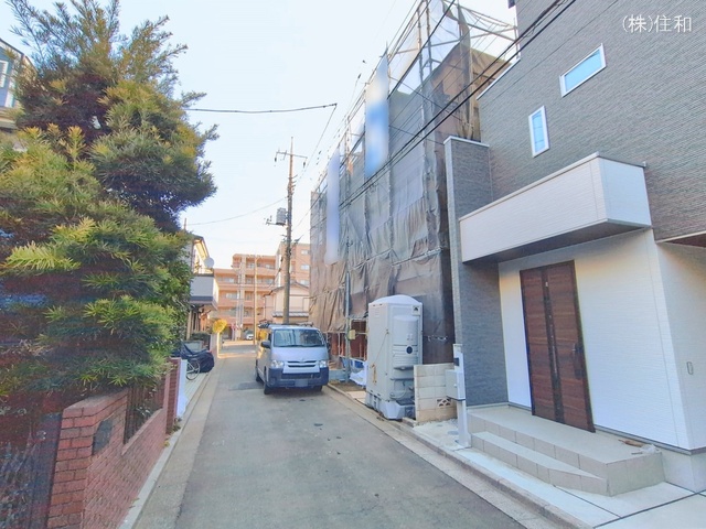 埼玉県入間郡三芳町大字藤久保の新築戸建て上棟写真 2026年2月15日撮影