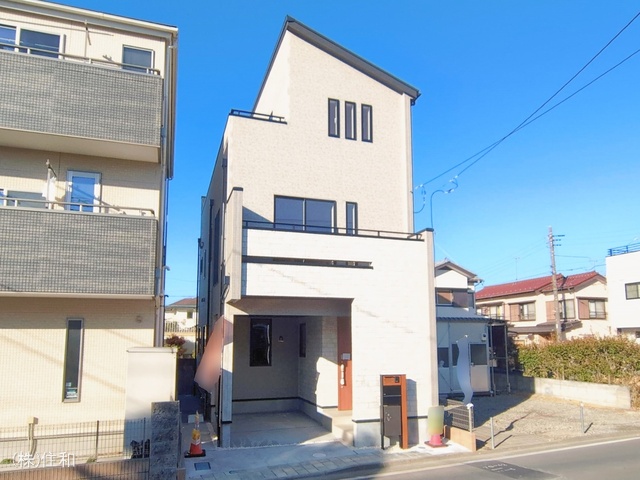 埼玉県志木市中宗岡１丁目の新築戸建て完成写真 2026年2月18日撮影