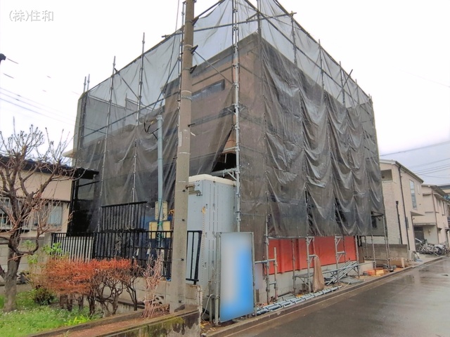 埼玉県ふじみ野市福岡中央２丁目の新築戸建て上棟写真 2026年3月24日撮影