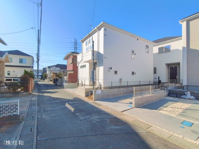 埼玉県富士見市水谷東１丁目の新築戸建て完成写真 2026年2月18日撮影