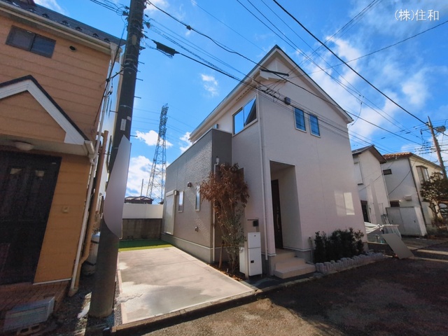 埼玉県志木市中宗岡3丁目の新築戸建て完成写真 2026年3月9日撮影