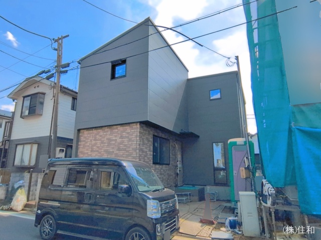 埼玉県ふじみ野市上福岡４丁目の新築戸建て外構写真 2026年5月12日撮影