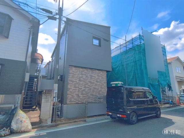 埼玉県ふじみ野市上福岡４丁目の新築戸建て外構写真 2026年5月12日撮影