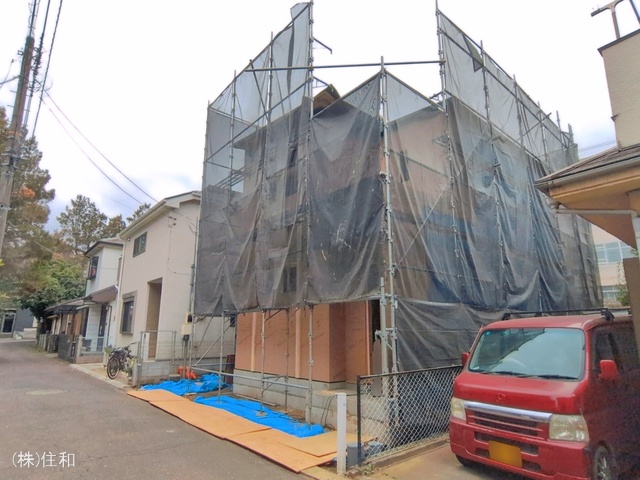 埼玉県ふじみ野市駒西１丁目の新築戸建て上棟写真 2026年3月30日撮影