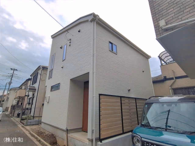 埼玉県ふじみ野市駒西1丁目の新築戸建て外構写真 2026年6月8日撮影