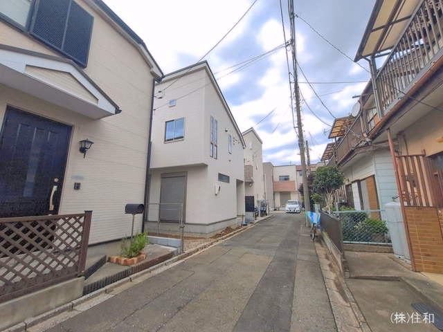 埼玉県ふじみ野市駒西1丁目の新築戸建て外構写真 2026年6月8日撮影