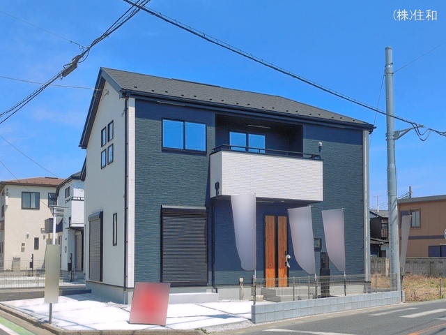 埼玉県富士見市上沢２丁目の新築戸建て完成写真 2026年5月12日撮影