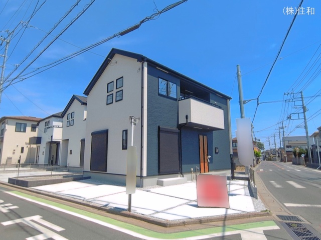 埼玉県富士見市上沢２丁目の新築戸建て完成写真 2026年5月12日撮影