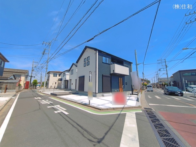 埼玉県富士見市上沢２丁目の新築戸建て完成写真 2026年5月12日撮影
