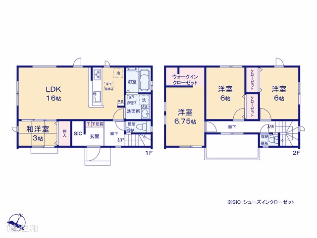 富士見市上沢2丁目(戸建)03 間取図
