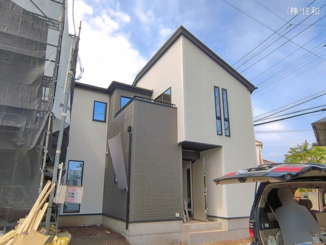 埼玉県ふじみ野市上福岡５丁目の新築戸建て外構写真 2026年4月19日撮影