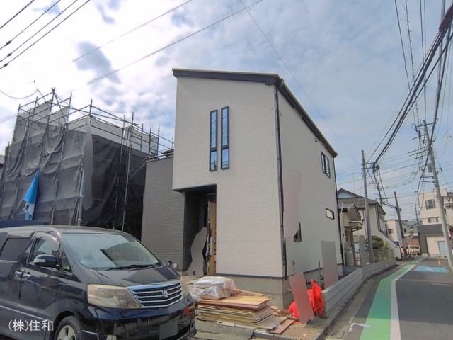 埼玉県ふじみ野市上福岡５丁目の新築戸建て外構写真 2026年4月19日撮影