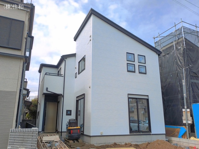 埼玉県ふじみ野市上福岡５丁目の新築戸建て外構写真 2026年4月19日撮影