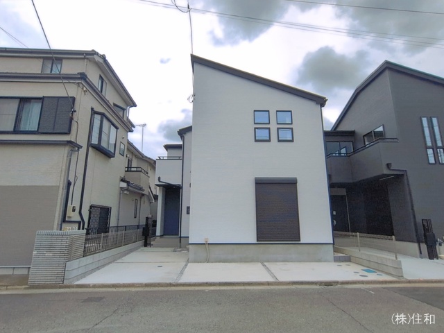 埼玉県ふじみ野市上福岡５丁目の新築戸建て完成写真 2026年6月3日撮影