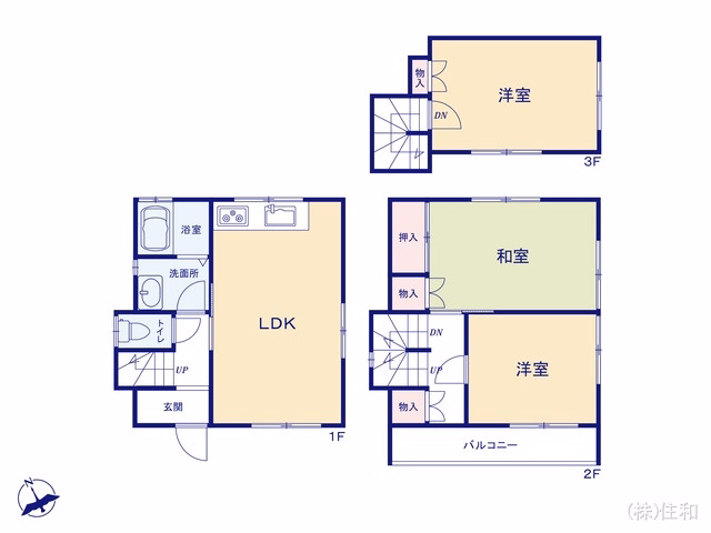入間郡三芳町大字藤久保 間取図
