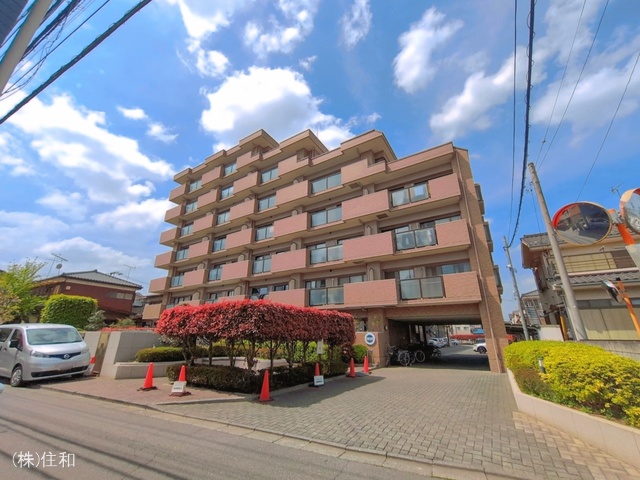 埼玉県ふじみ野市上福岡３丁目のマンション『朝日パリオ上福岡』外観写真 2026年4月13日撮影