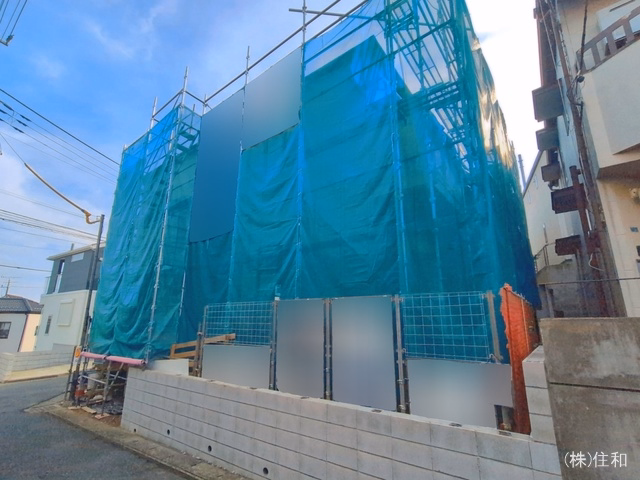 富士見市渡戸3丁目(戸建)01 上棟