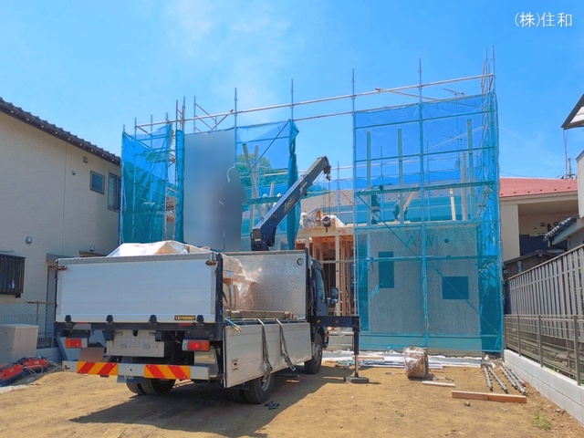 埼玉県志木市柏町１丁目の新築戸建て上棟写真 2026年5月12日撮影