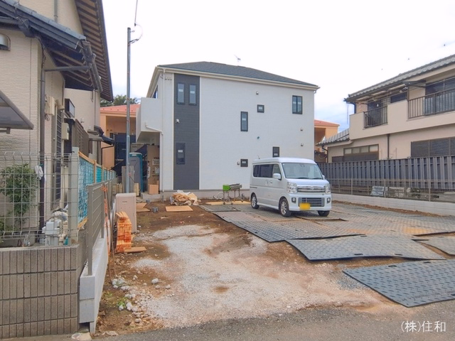 埼玉県志木市柏町１丁目の新築戸建て外構写真 2026年6月6日撮影