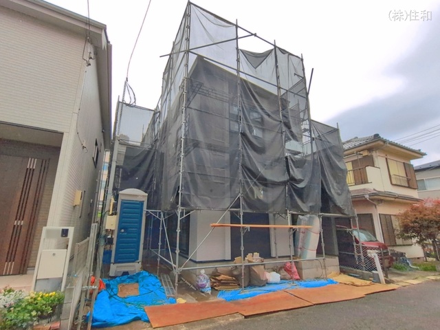 埼玉県ふじみ野市駒西１丁目の新築戸建てシート写真 2026年4月22日撮影