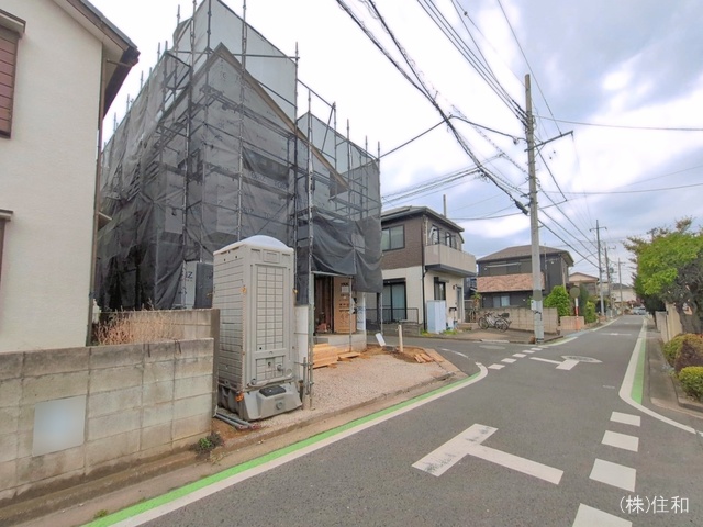 埼玉県ふじみ野市桜ケ丘３丁目の新築戸建てシート写真 2026年4月22日撮影