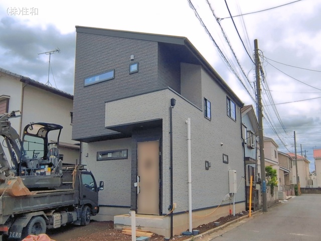 埼玉県ふじみ野市桜ケ丘3丁目の新築戸建て外構写真 2026年6月3日撮影