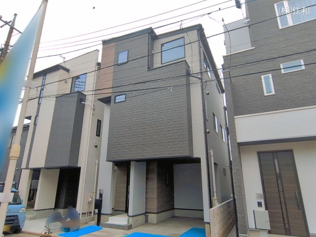 埼玉県入間郡三芳町大字藤久保の新築戸建て外構写真 2026年4月22日撮影