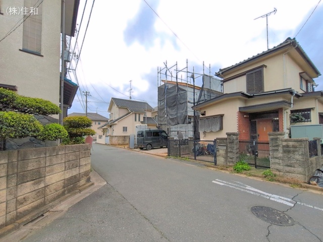 埼玉県入間郡三芳町大字藤久保の新築戸建てシート写真 2026年4月22日撮影