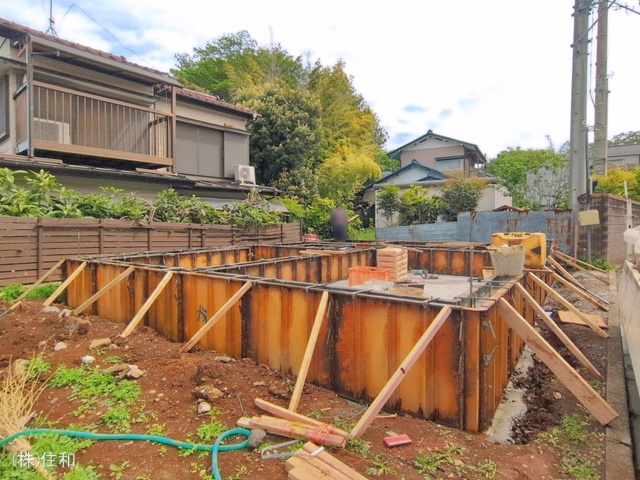 埼玉県朝霞市根岸台4丁目の新築戸建て基礎写真 2026年4月23日撮影