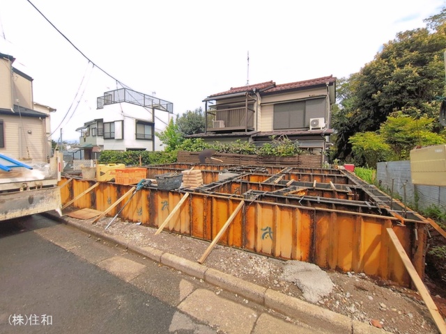 埼玉県朝霞市根岸台4丁目の新築戸建て基礎写真 2026年4月23日撮影