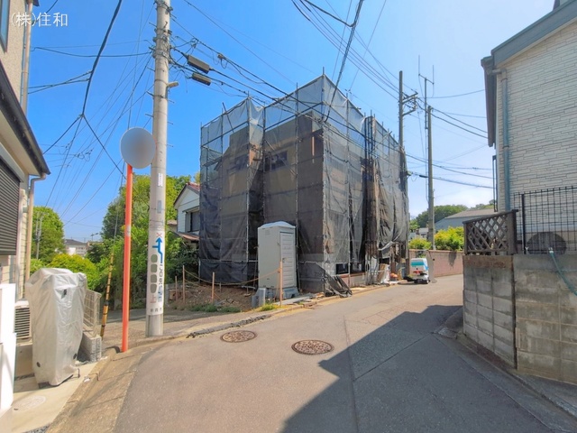 埼玉県朝霞市根岸台4丁目の新築戸建て上棟写真 2026年5月17日撮影