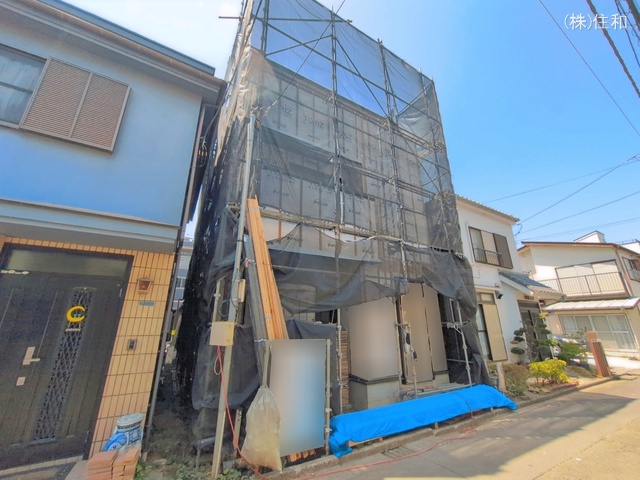 埼玉県朝霞市三原１丁目の新築戸建てシート写真 2026年5月17日撮影