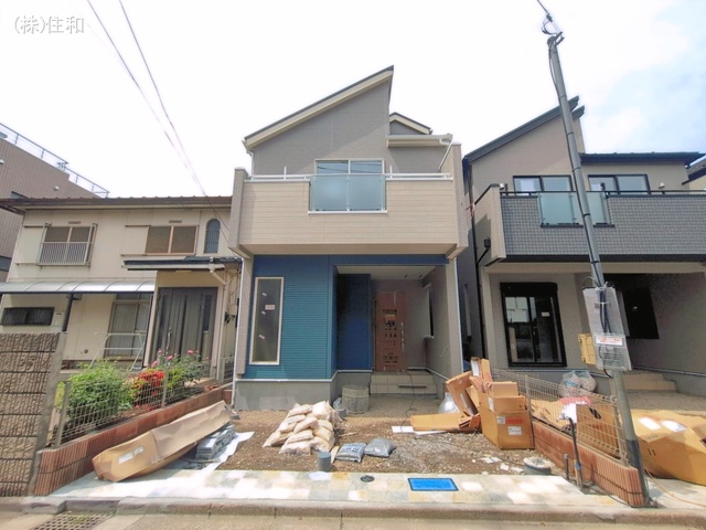 埼玉県朝霞市三原3丁目の新築戸建て外構写真 2026年4月23日撮影